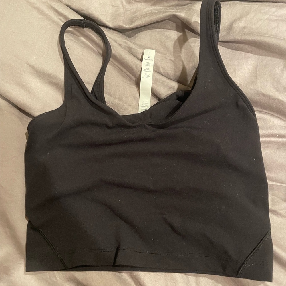 lululemon athletica align Black Tank Top